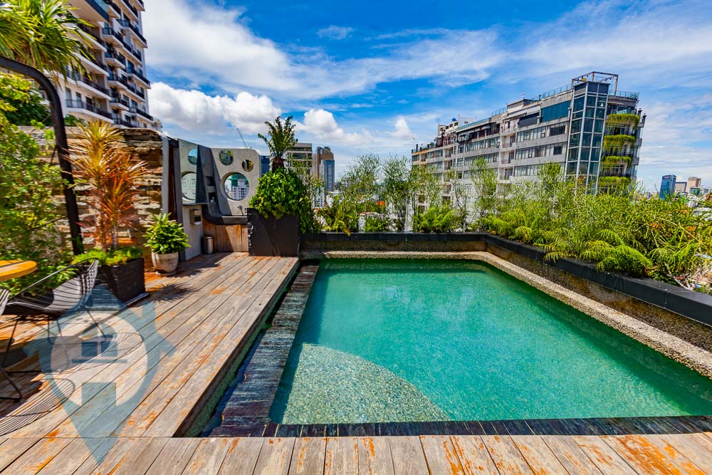 ''4 Bedroom Duplex Penthouse For Rent in Tonle Bassac | Phnom Penh Real Estate''