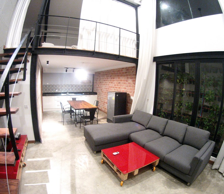 Modern and cosy mezzanine apartment in Bkk1 | Phnom Penh